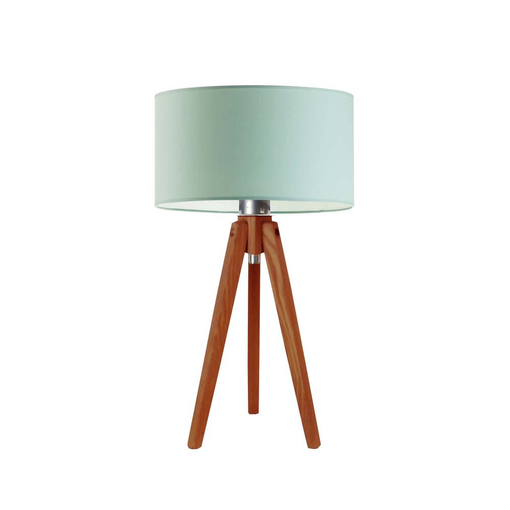 Balinas Solid Wood Tripod Lamp