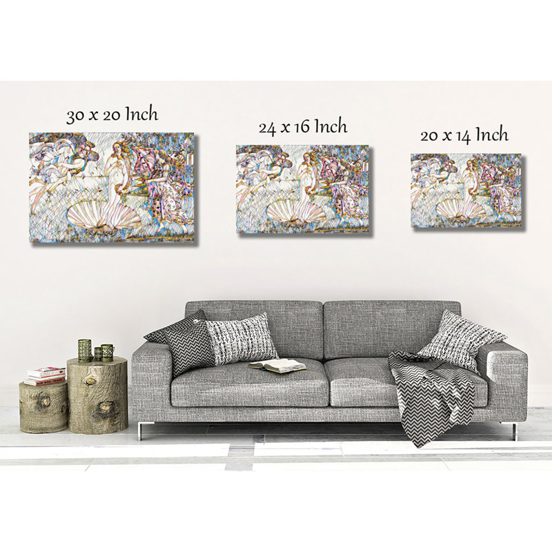 Sandro Botticelli - Wrapped Canvas Print, 40cm H x 60cm W