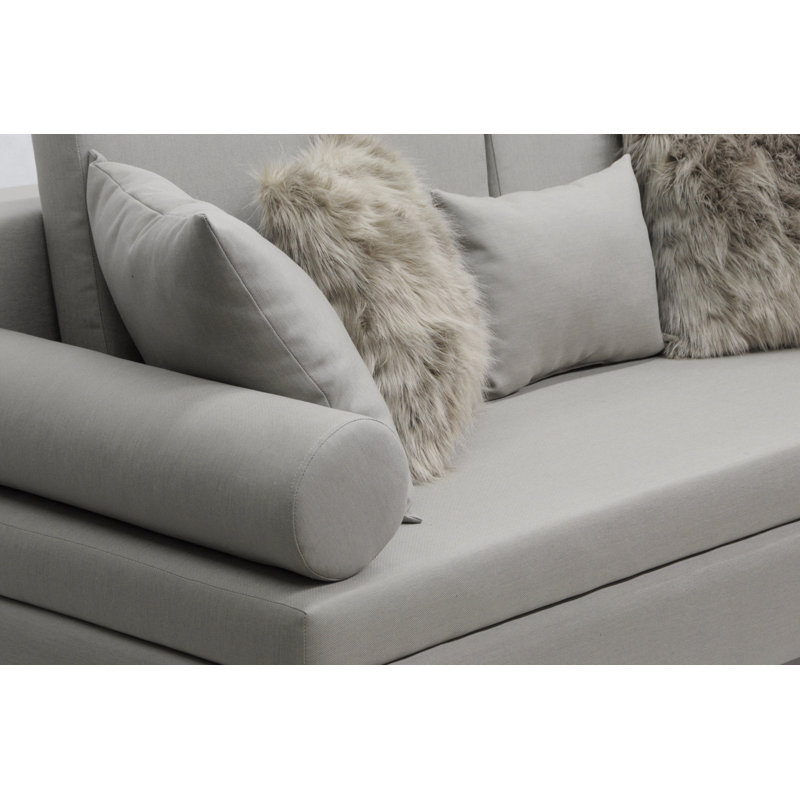 Odo 3 Seater Sleeper, Grey