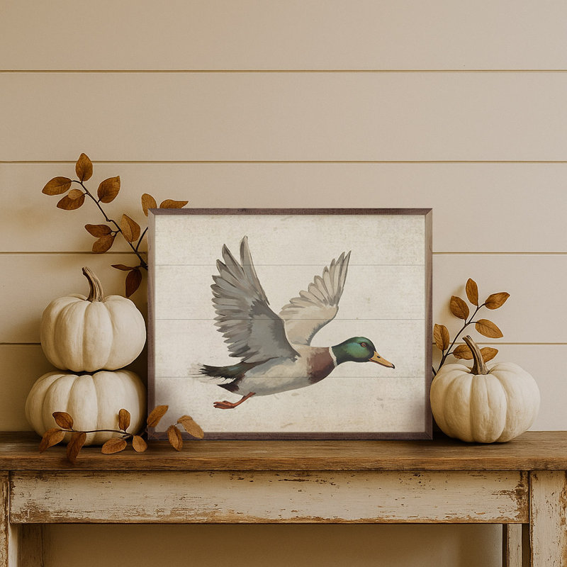 Duck, 24" H x 30" W