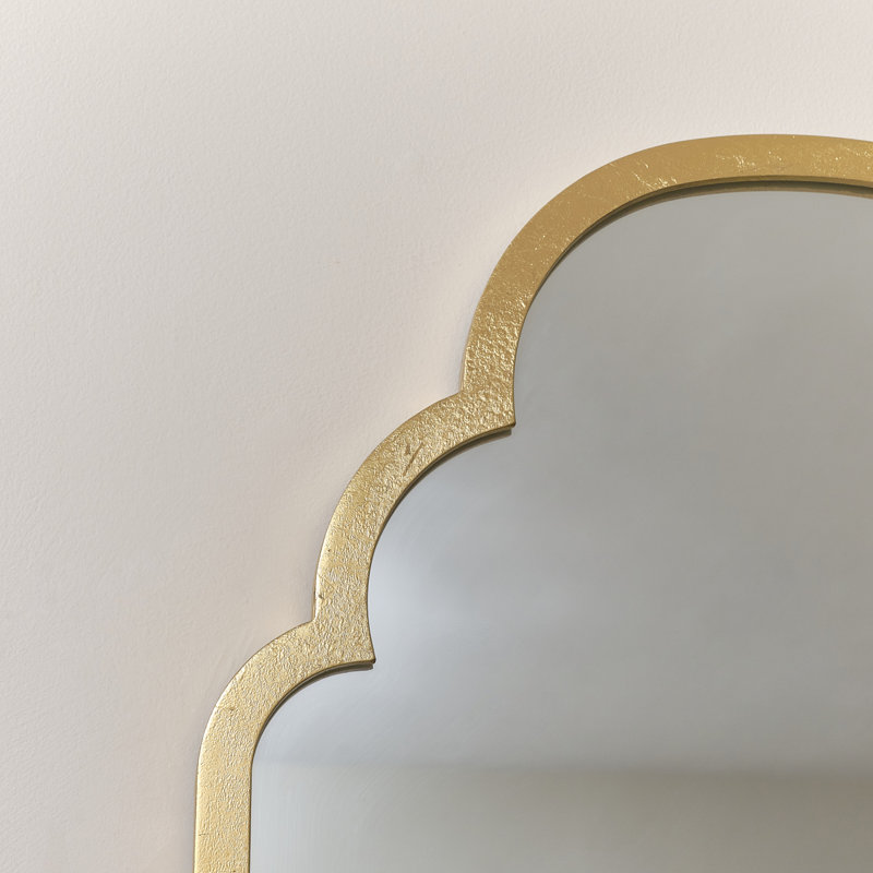 Alessja Metal Oval Mirror