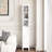 66.92" Bathroom Storage Cabinet With Adjustable Shelves - Slim 1 Door Freestanding For Home, Bathroom, Kitchen, Anteroom White