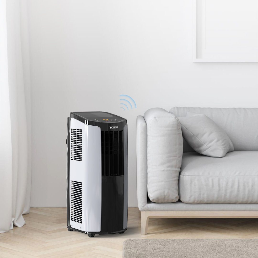 Tosot 9700 BTU Wi-Fi Connected Portable Air Conditioner with Dehumidifier, Fan, for 300 Square Feet Tosot