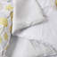 Édredon jaune ultra doux avec drap