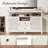 52.8" Rattan Sideboard