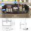 Évier de cuisine à cuve simple en quartz composite encastré 30 po x 22 po Quartz
