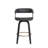 Lynnon Swivel Counter or Bar Height Bar Stool in Faux Leather, Wood and Golden Bronze Metal-1192722643-1198740096-1199535802