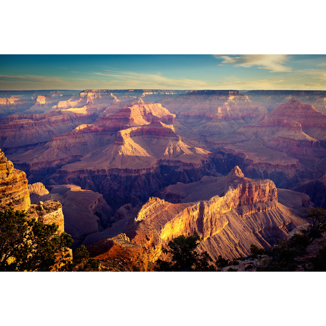 Der Grand Canyon von YinYang - Leinwandbild