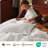 Bedsure Luxury Soft 100% Cotton Waffle Weave Plaid Duvet Cover-885663548-926978677