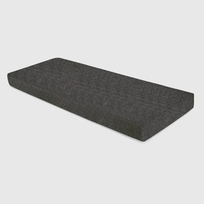 2'' H Customizable Bench Cushion For Indoor/Outdoor Furniture/Chair/Window Seat, Premium 75D High-Resilience Foam