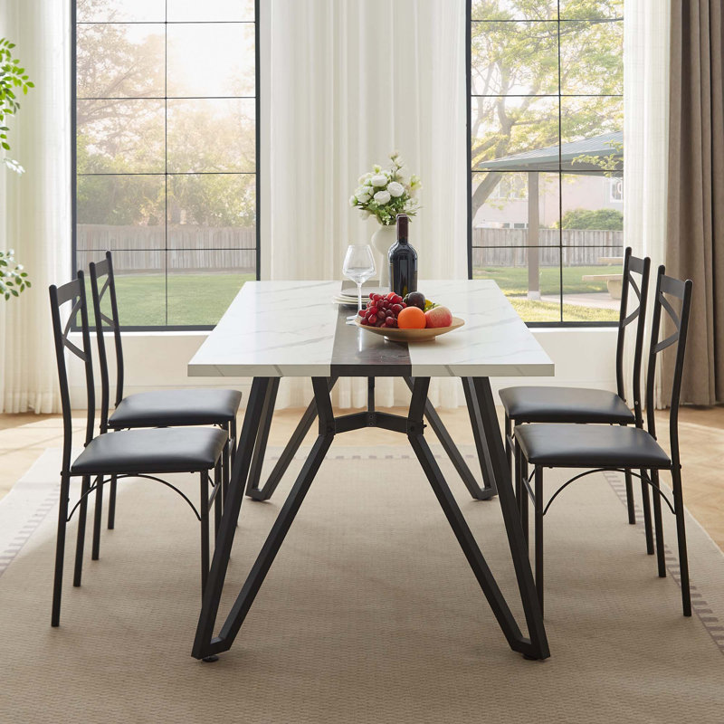 Grande table de salle à manger 70,9 po