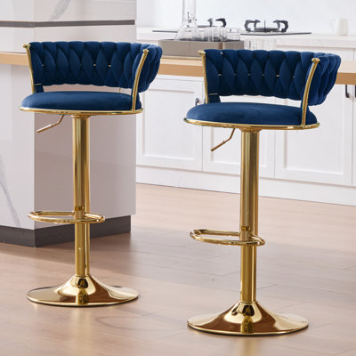 Swivel Adjustable Height Bar Stools