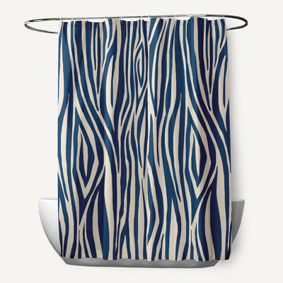 Akheelesh Floral Shower Curtain