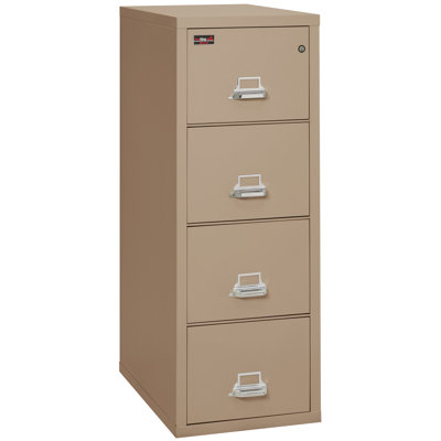 21.3125'' Wide 4 -Drawer Steel File Cabinet