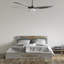 Ventilateur de plafond intelligent d'intérieur / extérieur Fletcher, ensemble d'éclairage à DEL à intensité variable et télécommande, fonctionne avec l'assistant Google, Amazon Alexa et les raccourcis Siri.-1203523414-1203523408-1203523415