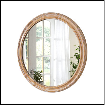 Round Eleanor with Wooden Frame
