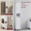 Milano Freestanding Linen Cabinet-51384358
