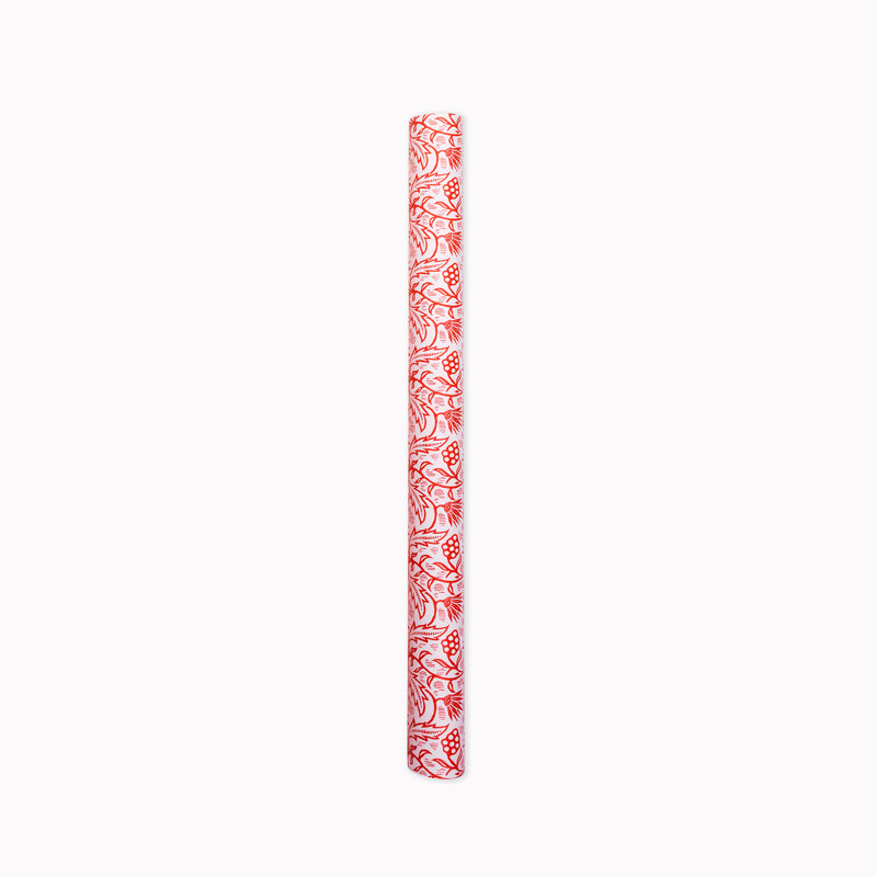Rouleau de papier d'emballage, Poinsettia