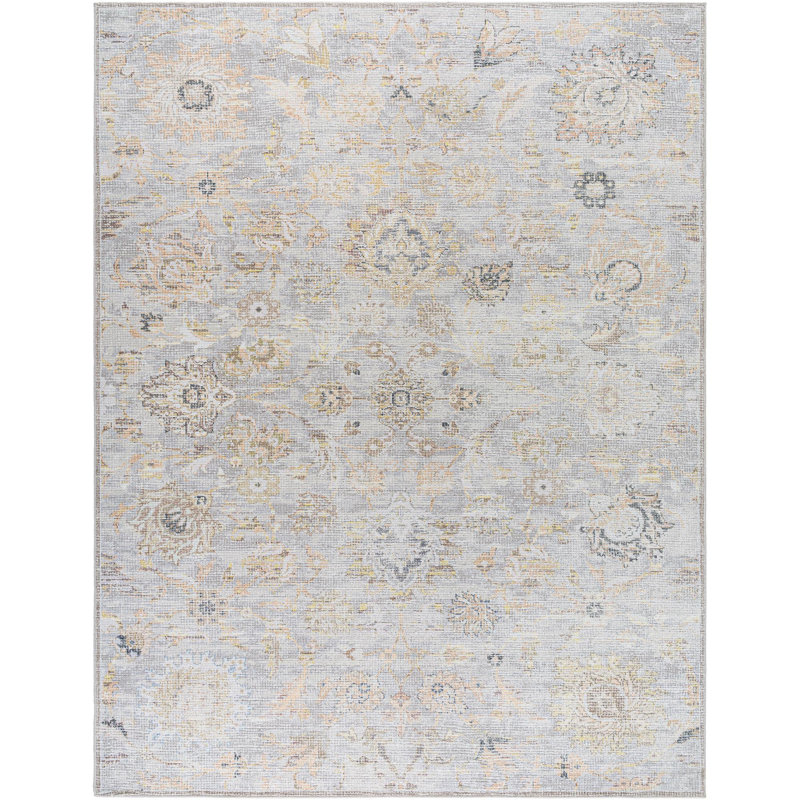 Tapis traditionnel gris Our Our PNW Home x Surya, Rectangle de 10 pi x 14 pi