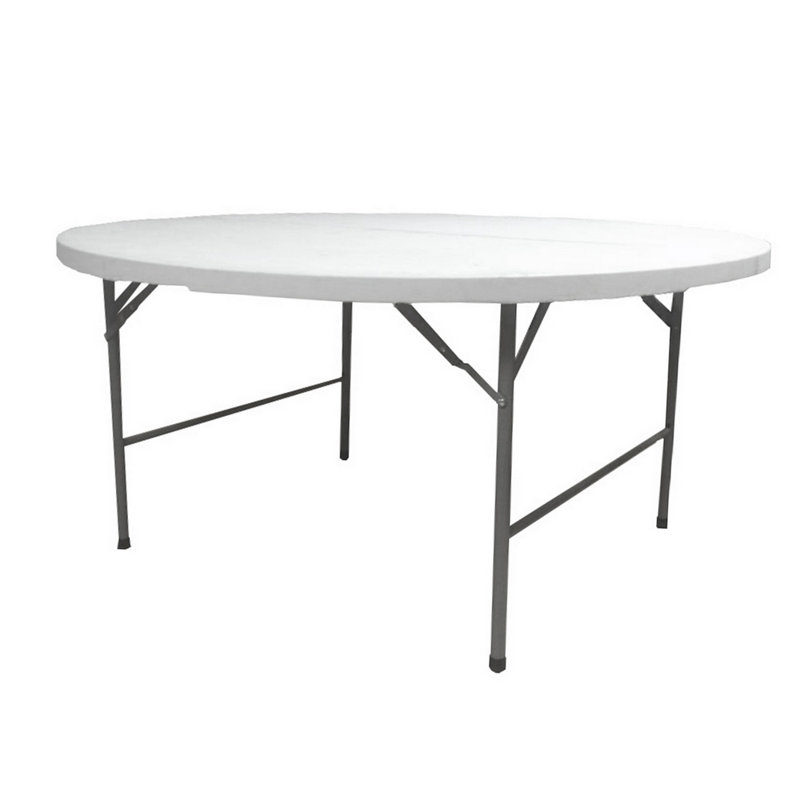 122cm Round Folding Table