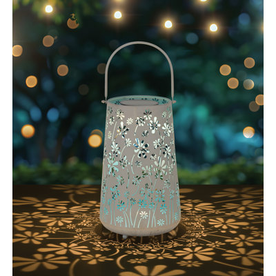 Lanterne solaire pastel ombre - bleu