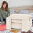  Quilt Storage Bags Moving Packing Bags, Large Capacity Storage Bins Portable Storage Containers with Reinforced Handles for Blanket, Comforter, Bedding-796399500
