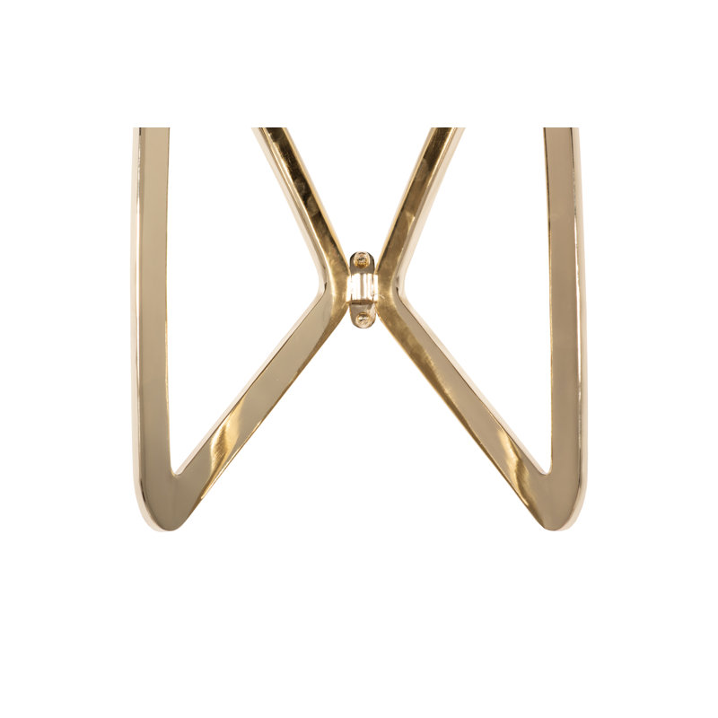 Butterfly Wall Décor, Plated Brass