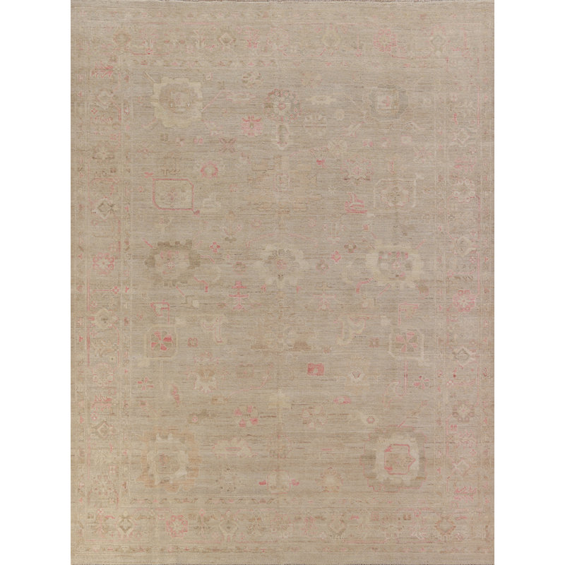Vegetable Dye Oushak Turkish Area Rug 8x10