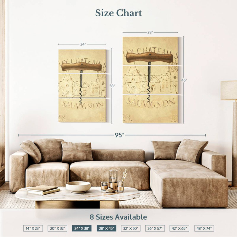 Yarlin Chateau Nouveau Element I, 38" H x 24" W