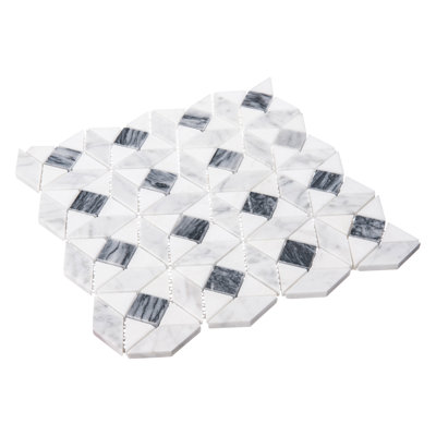 Cimarron Natural Stone Geometric Mosaic Wall & Floor Tile
