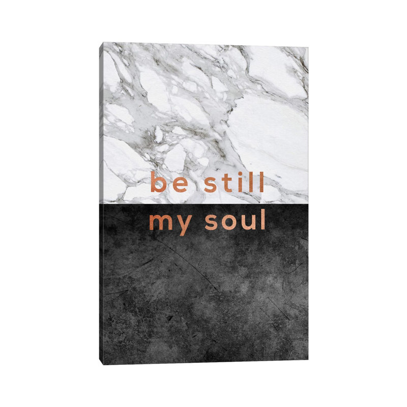 Be Still My Soul Copper by Orara Studio - Wrapped Canvas Print, 66.04 cm H x 45.72 cm W