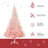 Unlit Spruce Artificial Christmas Tree