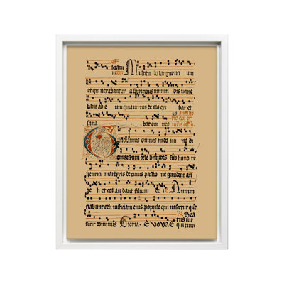 Gregorian Chant Manuscript
