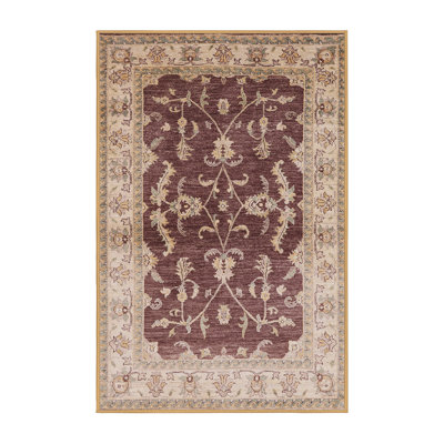 Tapis oriental rouge / vert Bartev