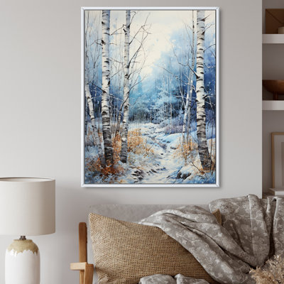 Virgus Birch Woods Winter Moonrise III