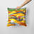 Golf Clubs Outdoor Throw Pillow