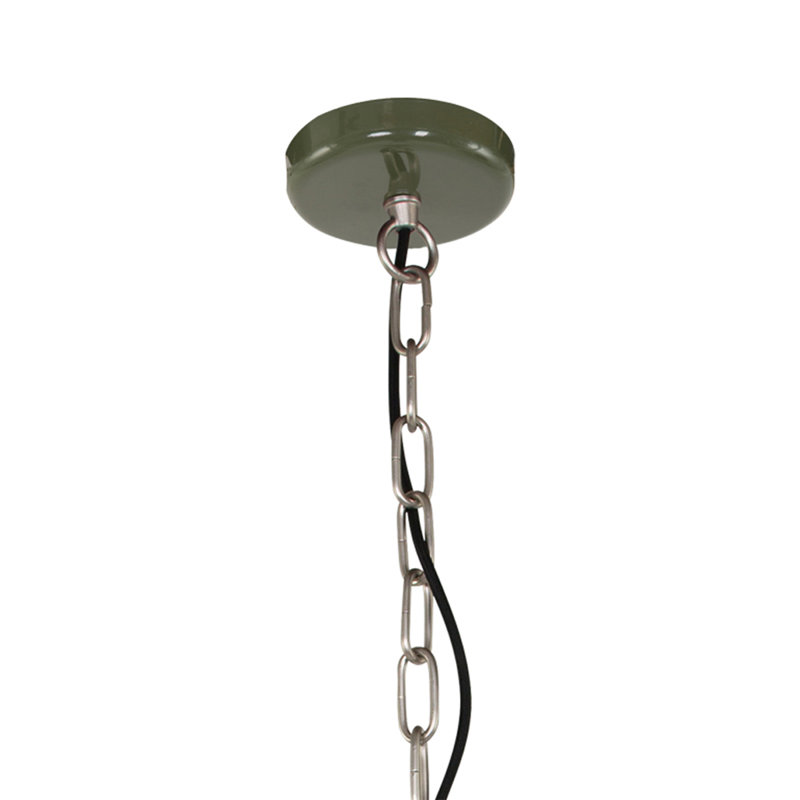 Ashlyn 1 - Light Dome Pendant, Green
