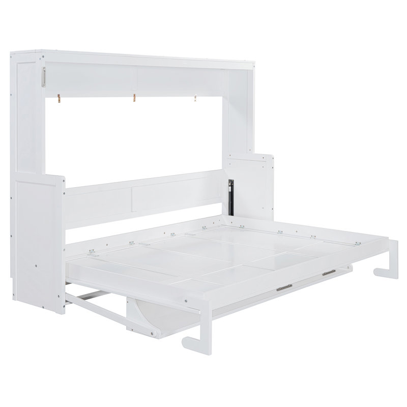 Lit escamotable Murphy, Blanc, Grand lit