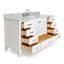 Ensemble de meuble-lavabo simple 61 po Flynt-64627263-64627264