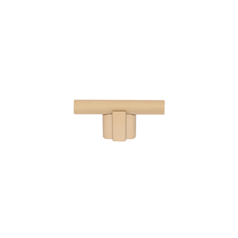 Mannheim 65mm Length Bar Knob Multipack, Matt Gold