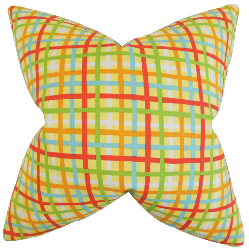 Square Pillow Cover & Insert, Pink, 24" x 24"
