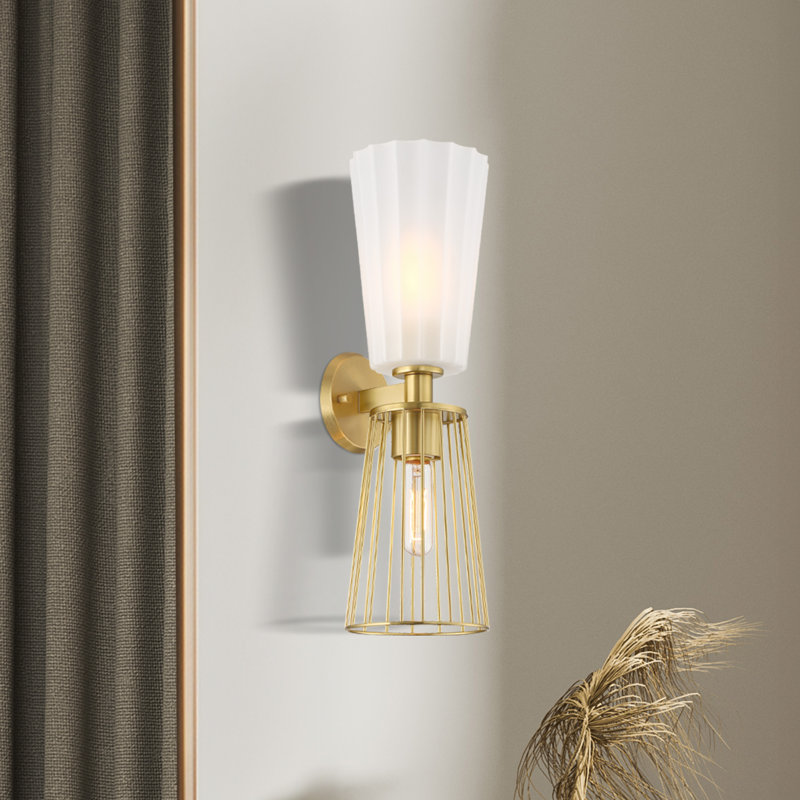 Dontreal Steel Armed Sconce