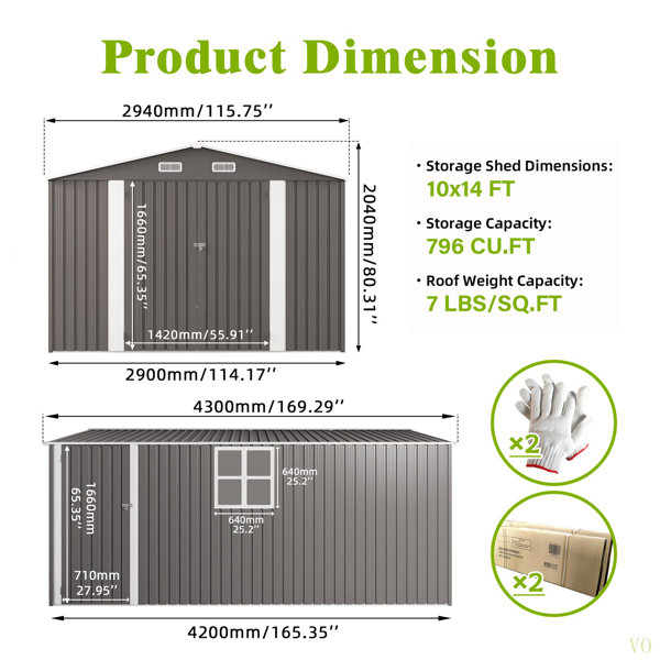 Dimensions du produit