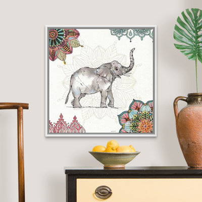 " Mandala Morning III " by Anne Tavoletti Painting Print