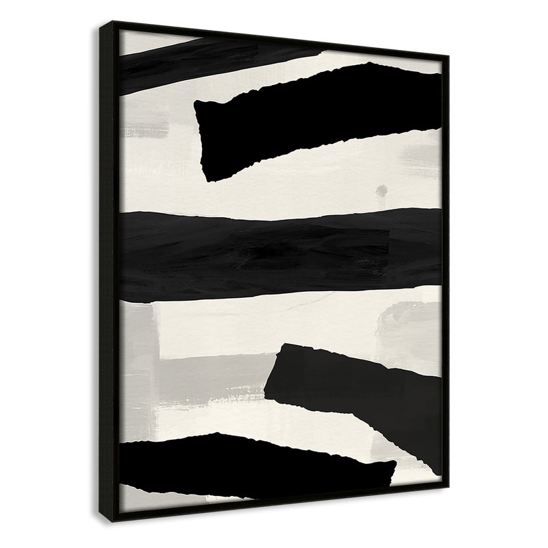 «Mountain Paths I» par Susan Jill, reproduction sur toile flottante, Cadre espresso, H 15,5 po x l 12,5 po x P 2 po
