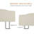 No-Assembly Upholstered Queen Headboard, Ergonomic Wedge Shape Linen Fabric Headboard with Adjustable Height for 6-15" Mattresses, Extra-Thick, Beige-1015513034-1015513041