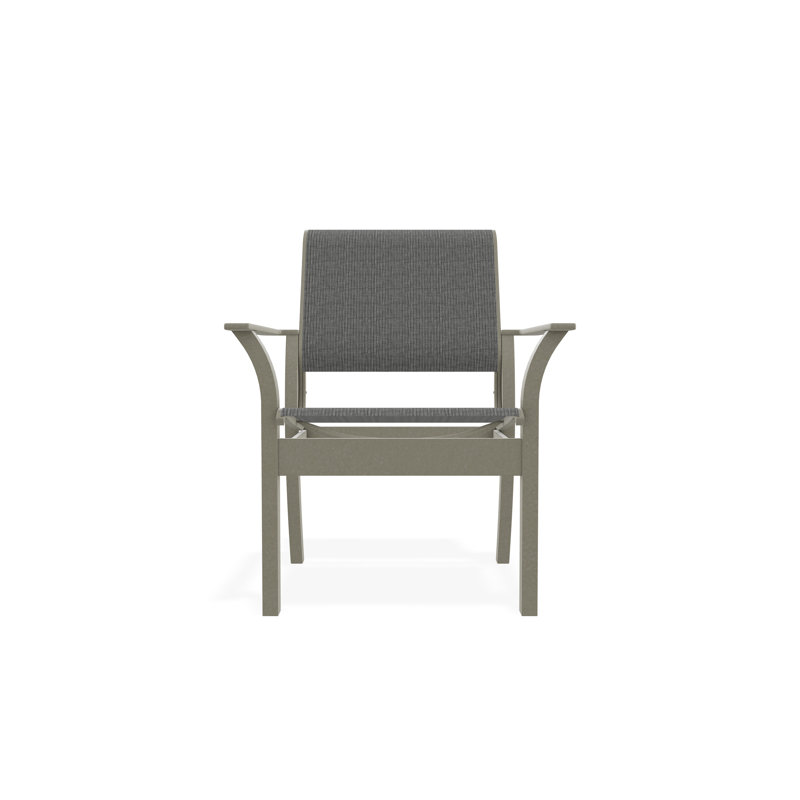 Leeward Outdoor Dining Chair, Deacon, Storm