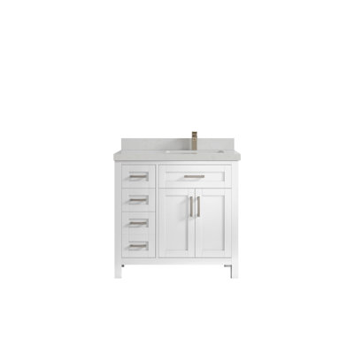 Meuble-lavabo simple l 36 po x P 22 po x H 36 po