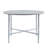 Rivet Modern Industrial Sintered Stone Dining Table with Forged Metal Base-678775256