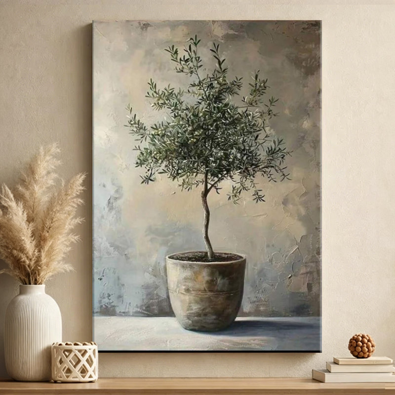 «Abstract Swirls of Black and Gold» sur toile mixte